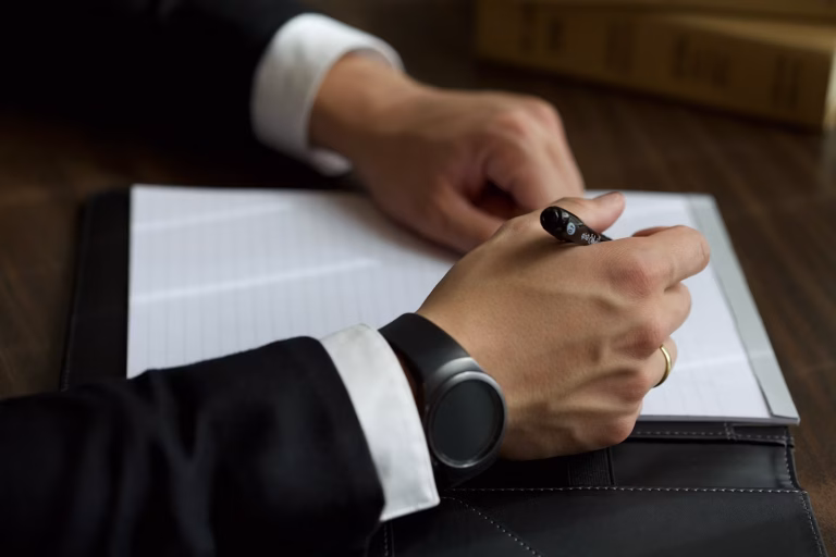attorney at work